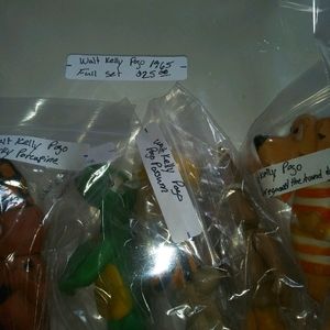 1969 Walt Kelly Pogo Figures Complete Set